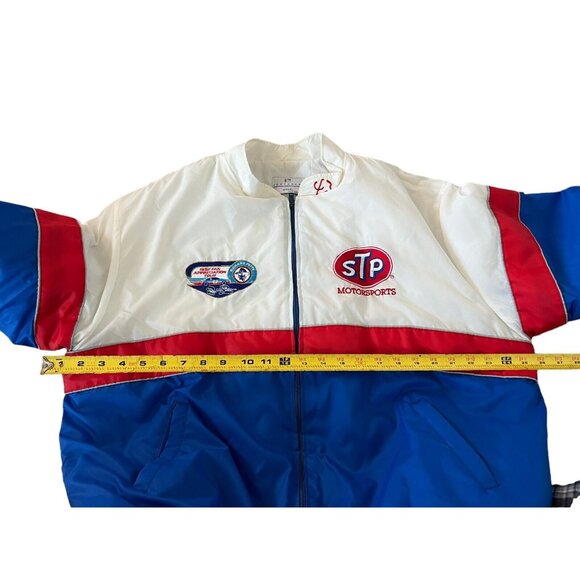 Tommy Apparel Mens Bomber Jacket Multicolor Size XL STP Motorsport Richard Petty - Picture 6 of 8